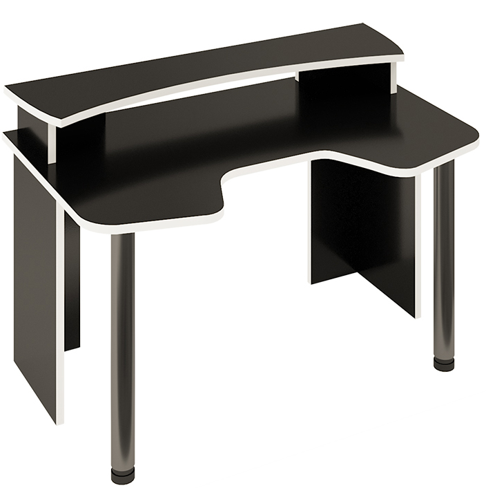 Игровой стол WHITE/BLACK 1,2/1,4 м