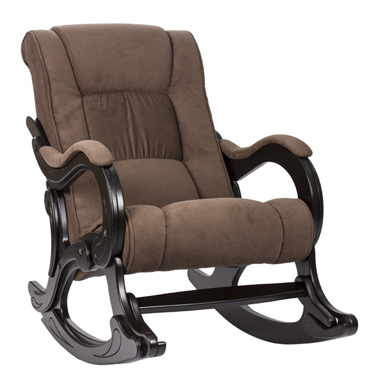 Кресло-качалка с подножкой  Лидер мод 77