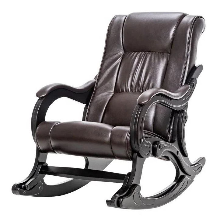 Кресло-качалка с подножкой  Сенатор мод 77
