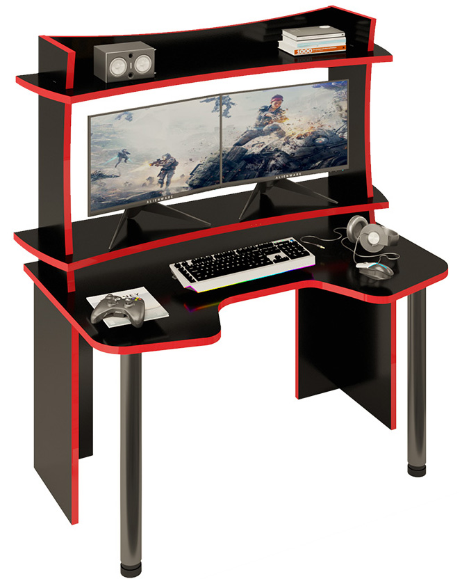 Игровой стол BLACK 1,2/1,4 м, 2 цвета